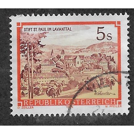 AUT 1984 5s 'MONATERIES AND ABBEYS' FINE USED (EBID53-584)