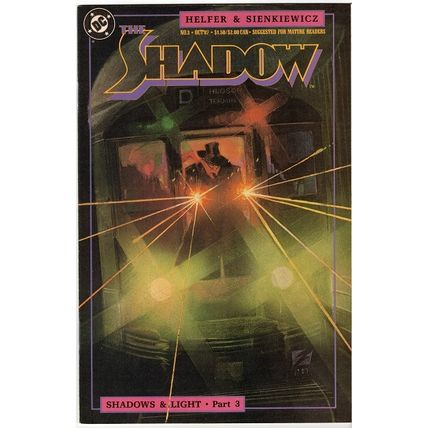 THE SHADOW ' Shadows & Light ' issue # 3 (1987)