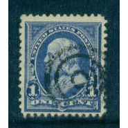 Used 264 1c Benjamin Franklin Fine M02826