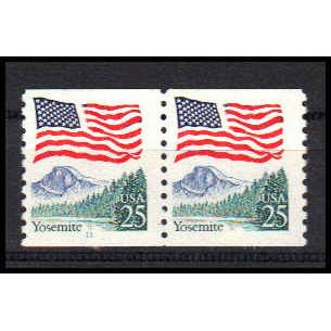 2280a 25c U.S. Flag Fine MNH CNP Left 11 PA1055
