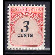 J91 3c Postage Due Fine MNH KA0399