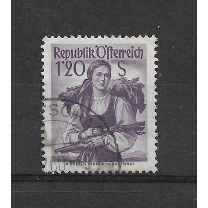 Austria.SG1128 1s 20 "Niederosterreich Wienerwald".Fine Used.Aug22a