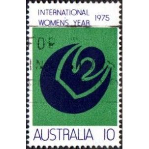 Australia 1975 $0.10c Value. Internatinal Women's Year Fine Used