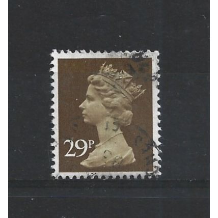 GB.X978 29p Ochre-Brown.Fine Used.Aug25