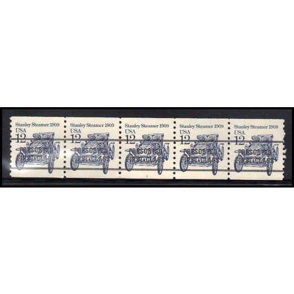 2132b 12c Stanley Steamer Very Fine MNH Dry Gum PNC 1/5 X2003