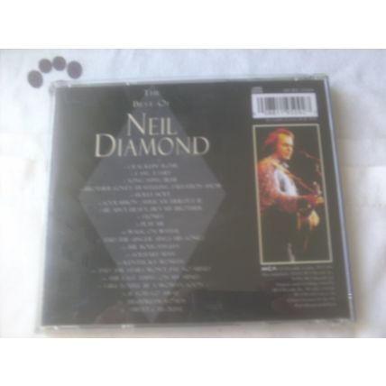 Neil Diamond CD The Best Of 20 Tracks Sweet Caroline I Am I Said Song Sung Blue