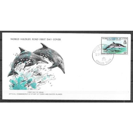 Turks & Caicos Lettre FDC 1 jour OBLITERE ( USED )ref 4