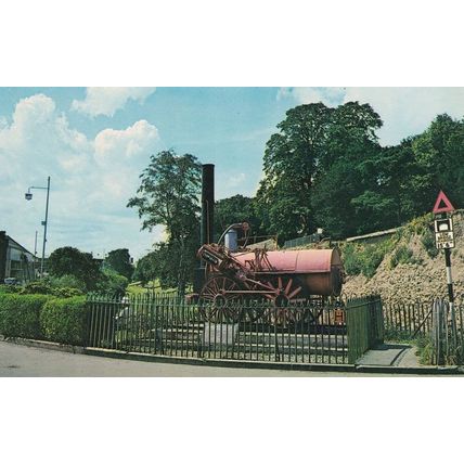 Invicta Railway Engine Canterbury Train Rare Postcard