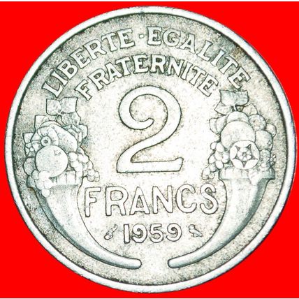 CORNUCOPIAS: FRANCE ★ 2 FRANCS 1959!★LOW START★NO RESERVE