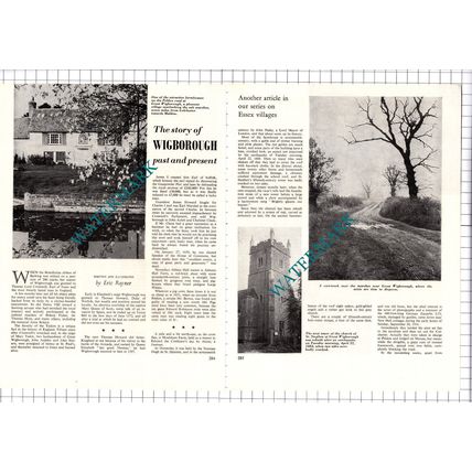 Wigborough Essex - 1965 Article