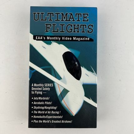 EAA Ultimate Flights Special Edition Monthly Magazine VHS Video Tape