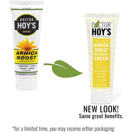 Doctor Hoy's Natural Arnica Boost Recovery Cream-3 FL OZ-NEW-SEALED-FAST SHIP