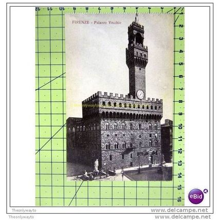 PALAZZO VECCHIO (2), FIRENZE (FLORENCE), ITALY, Postcard