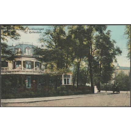 Parkhoningen, Rotterdam, c.1910 - Lammerse Briefkaart