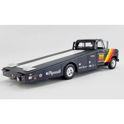 1/18 ( IB ) 1970 DODGE D-300 RAMP TRUCK - "AAR CUDA TRANS AM RACING "