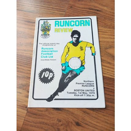 1978/79 Runcorn vs Boston United - Northern League * FREE P&P *