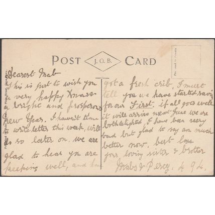 Marais Street, Stellenbosch, Cape Colony, c.1905-10 - John G Bain Postcard
