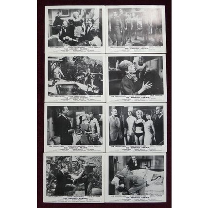 AMOROUS PRAWN, The (1962) 8 UK FOH / Lobby cards ***Ian Carmichael***