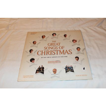 THE GREAT SONGS OF CHRISTMAS ALBUM 8-Various Artists LP STEREO Goodyear