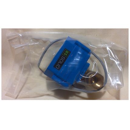NIB! U.S. Solid USS-JFMSV00016 Motorized 1/2" Brass Ball Valve - Blue