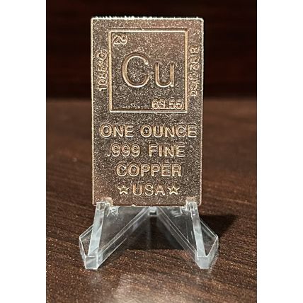 1 Oz Copper Collectible Elemental