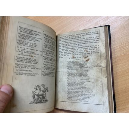 RARE* 1866 TOMMY TODDLE'S COMIC ALMENAC ILLUSTRATED SMALL HARDBACK BOOK (P3)
