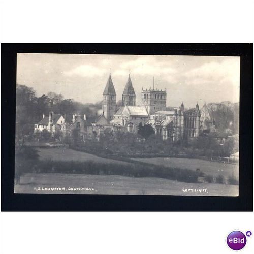 Nottinghamshire SOUTHWELL Minster Postcard by R.J. Loughton