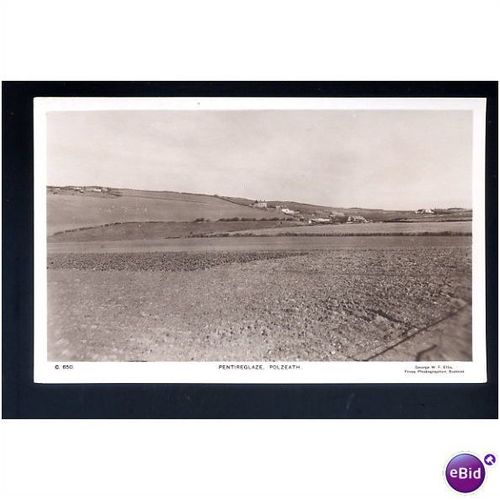 Cornwall POLZEATH Pentireglaze Postcard by Ellis C650