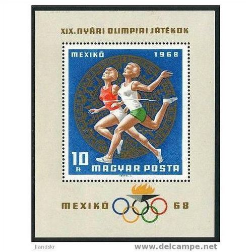 1968 Michel Block 65 - MNH(**) - OLYMPIC SPORT
