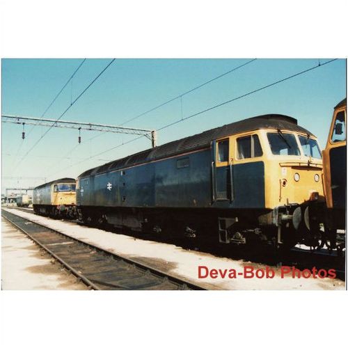 Railway Photo BR Class 47 47156 BESCOT TMD 1987 47/0 Loco Shed Depot