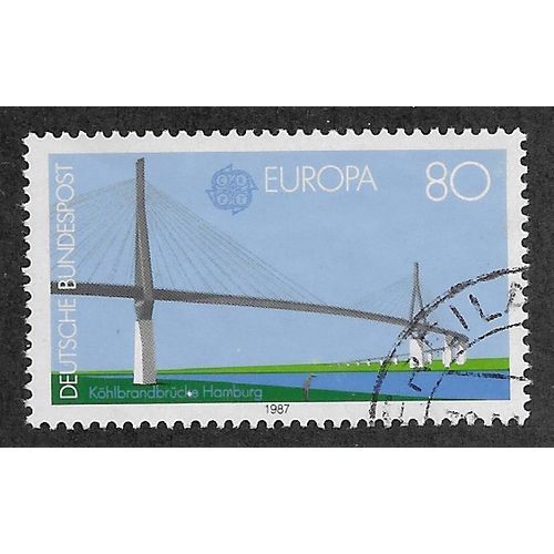 GER 1987 80pf 'EUROPA ' FINE USED (EBID54-495)