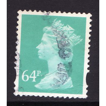 Y1721 - 64p turquoise green(2 Band), Used #2
