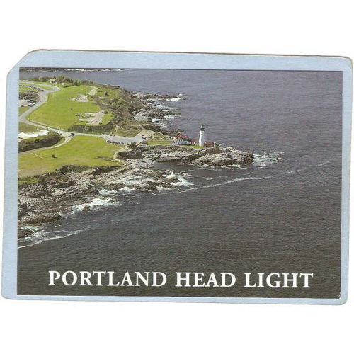 ME Portland Lighthouse Postcard Portland Head Lighthouse lighthouse_box1~233