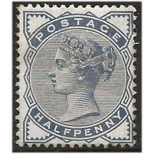 1883 SG187 1/2d Slate-Blue Mounted Mint . .. .