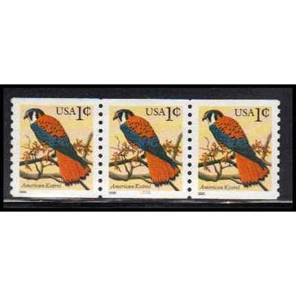 3044a 1c American Kestrel Very Fine MNH PNC 2222/3 YMCB Type II LD PA3636