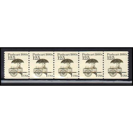 2133 12.5c Pushcart Fine MNH Dry Gum PNC 1/5 X2235