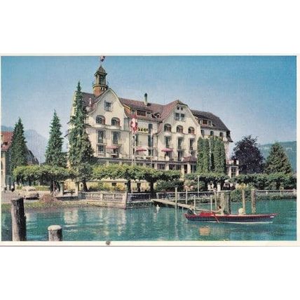 Hotel Rigiblick Zurich Postcard