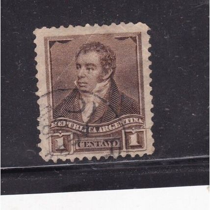 Argentina 1892 Bernardino Rivadavia 1c fine Used SG 143 VGC