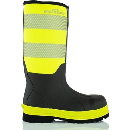 Brightboot High Leg Waterproof Safety Boots Safety Compliant Size 11 LAST set