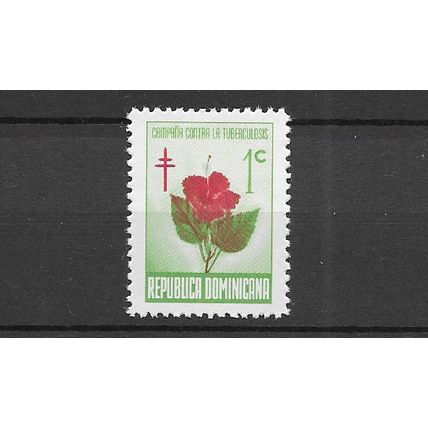 Dominican Republic 1966 Tuberculosis Fund MNH stamp S.G. 963