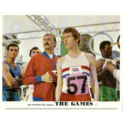 THE GAMES Michael Crawford, Ryan O'Neal 1970 F-O-H Stills Set (8)