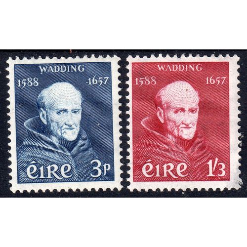 1957 IRELAND Sg170 - Sg171 Father Luke very lightly m/mint Set (G117)