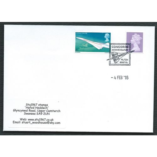 2016 1ST (S/A) LILAC + 4d 'CONCORDE ANN - FILTON 'PMK (EBIDPACK3716)