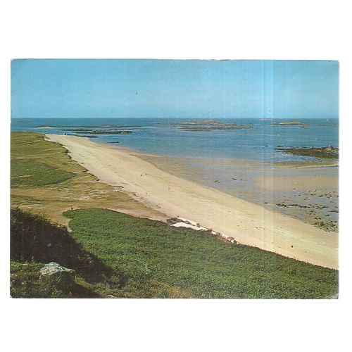 SHELL BEACH, HERM ISLAND, CHANNEL ISLES .used postcard 1962 postmark #