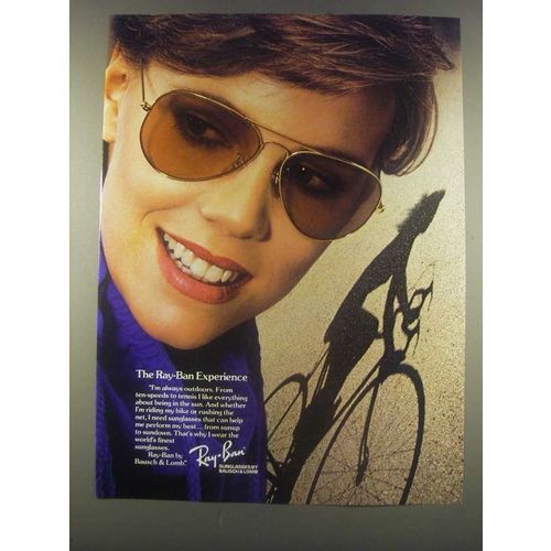 1985 Bausch & Lomb Ray-Ban Sunglasses Ad - Experience