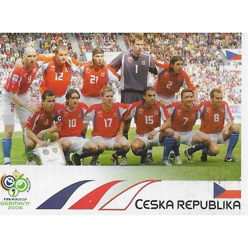 Panini's FIFA World Cup Germany 2006 Stickers: No.359 - Ceska Republika Team