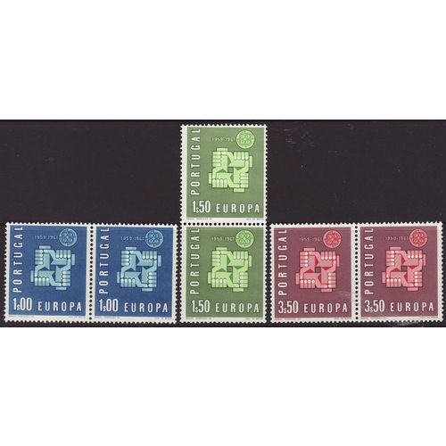 Portugal 1961 SG 1193-5 UMM Europa/CEPT (B-380-06)
