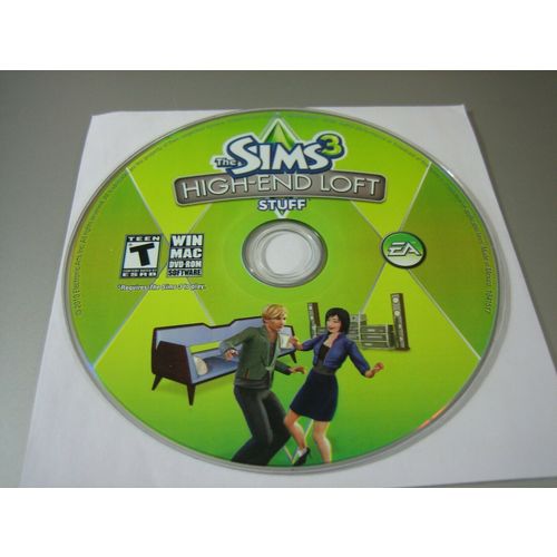 Sims 3: High-End Loft Stuff (PC & Mac, 2010) - Disc Only!!!