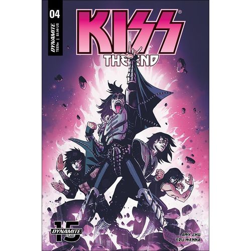 Kiss: The End (2019) #4 Dynamite Entertainment Cover B
