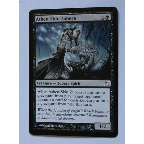 Magic the Gathering MTG CCG: Champions of Kamigawa # 101 Ashen-Skin Zubera (A)